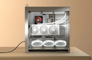 HAVN Case E-ATX - HS 420 VGPU Edition Black - PCIe Gen 5 riser included