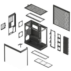 HAVN кутия Case E-ATX - HS 420 Base Edition White