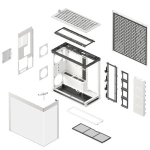 HAVN кутия Case E-ATX - HS 420 Base Edition White
