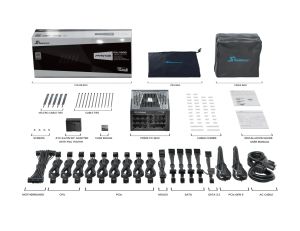 Seasonic PSU ATX 3.1 1600W Platinum PCIe Gen 5 - PRIME PX-1600 - SSR-1600PD2-ATX3.1