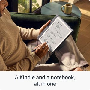 Amazon Kindle Scribe (2024) четец  16GB - 10.2" - w Premium Pen - Tungsten