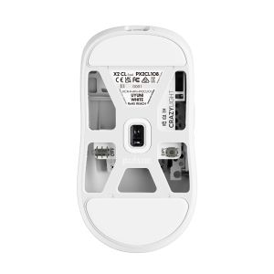 Pulsar професионална геймърска мишка Wireless Gaming Mouse X2 CrazyLight Uyuni White 8K