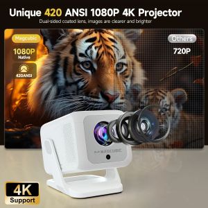 MagCubic преносим мултимедиен проектор Portable LED Projector HY310X - 4K, Android 11, Wi-Fi, Bluetooth 5.2