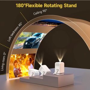 MagCubic преносим мултимедиен проектор Portable LED Projector HY310X - 4K, Android 11, Wi-Fi, Bluetooth 5.2