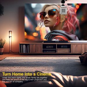 MagCubic преносим мултимедиен проектор Portable LED Projector HY310X - 4K, Android 11, Wi-Fi, Bluetooth 5.2