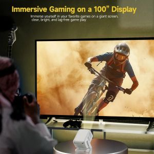 MagCubic преносим мултимедиен проектор Portable LED Projector HY310X - 4K, Android 11, Wi-Fi, Bluetooth 5.2