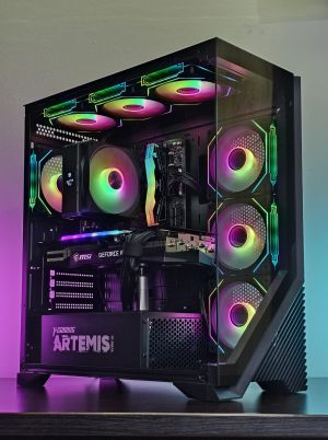 RTX 3090 24GB/ Ryzen 7-7700/ RAM 32GB/ SSD 1TB/ 1000W Захранване/ B650/ Геймърски компютър Dark Reaper DR031