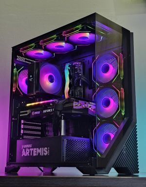 RTX 3090 24GB/ Ryzen 7-7700/ RAM 32GB/ SSD 1TB/ 1000W Захранване/ B650/ Геймърски компютър Dark Reaper DR031