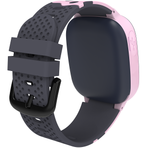 CANYON Sandy KW-34, Kids smartwatch, 1.44 inch colorful screen, GPS function, Nano SIM card, 32+32MB, GSM(850/900/1800/1900MHz), 400mAh battery, compatibility with iOS and android, Pink, host: 52.9*40.3*14.8mm, strap: 230*20mm, 42g