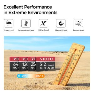 VIOFO MicroSDXC 64GB UHS-I U3 V30 A2 - VIOFO-SD-064G