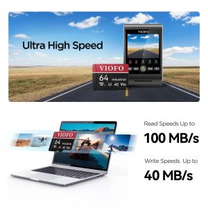 VIOFO MicroSDXC 64GB UHS-I U3 V30 A2 - VIOFO-SD-064G