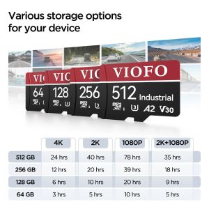 VIOFO MicroSDXC 64GB UHS-I U3 V30 A2 - VIOFO-SD-064G