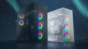 Arctic Case E-ATX - Xtender VG (White) - PCIe Gen 4 riser included, 5 A-RGB Fans included