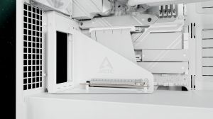 Arctic Case E-ATX - Xtender VG (White) - PCIe Gen 4 riser included, 5 A-RGB Fans included