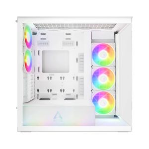 Arctic кутия Case E-ATX - Xtender (White) - 5 A-RGB Fans included