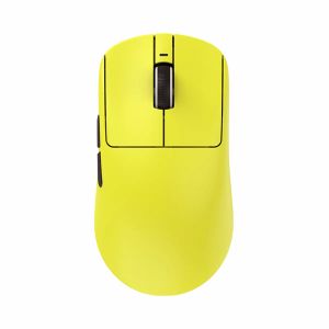VXE Wireless Gaming Mouse Dragonfly R1 Pro Max 1K (4K compatible) - Kailh White Blade Switches, Yellow