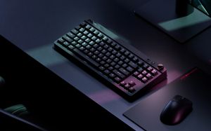 Pulsar Professional Gaming Mechanical Keyboard Xboard MS TKL ANSI Black - 8K, Cherry MX2A [Linear], RGB