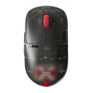 Pulsar Wireless Gaming Mouse X2H Medium Clear Black [LTD 2000] - 1K