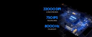Pulsar Wireless Gaming Mouse X2A v3 eS Size1 Black 8K, OLED Display, Tournament Edition