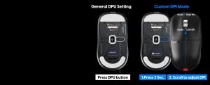Pulsar Wireless Gaming Mouse X2A v3 eS Size1 Black 8K, OLED Display, Tournament Edition