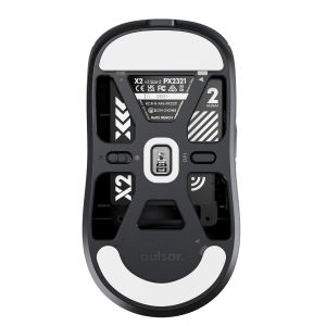 Pulsar Wireless Gaming Mouse X2 v3 Size2 Black - 1K (8K compatible)