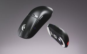 Pulsar Wireless Gaming Mouse X2 v3 eS Size1 Black 8K, OLED Display, Tournament Edition