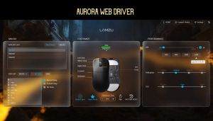 Lamzu професионална геймърска мишка INCA 8K - Wireless Gaming Mouse - Black