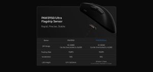 ATK Wireless Gaming Mouse Z1 PRO MAX - 8K, White