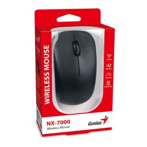 Genius Wireless Mouse - NX-7000 Black - 2.4GHz
