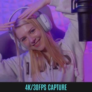 Streamplify Streaming Web Camera CAM PRO - 4K@30FPS/1080p@60FPS, 8.5MP - SPCW-CP4K811.11