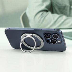 Acefast Магнитен ринг за телефон Mobile phone Magnetic ring holder - Aluminum - P1 Black