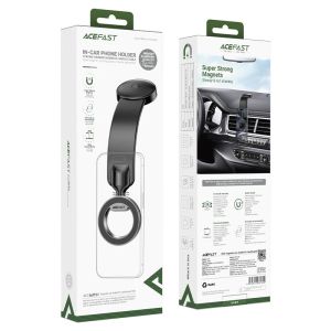 Acefast Стойка за телефон за кола Car phone holder - 360 degree - D36 Black