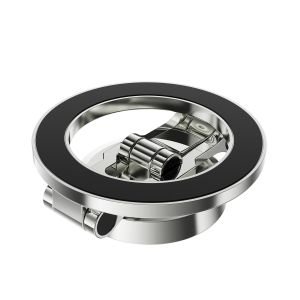 Acefast Стойка за телефон за кола Car phone holder - Metal, Magnetic Ring, 360 deg - D20 - Grey