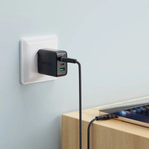 Acefast Кабел USB-C to USB-C Cable 60W MAGNETIC 1.2m - C11-03 - Black