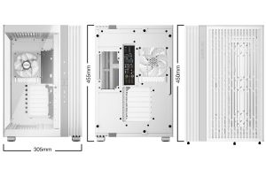be quiet! Case ATX - LIGHT BASE 600 LX White