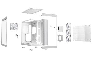 be quiet! Case ATX - LIGHT BASE 600 LX White