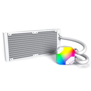 Răcire cu apă Montech Hyper Flow ARGB 240, răcitor lichid CPU, alb