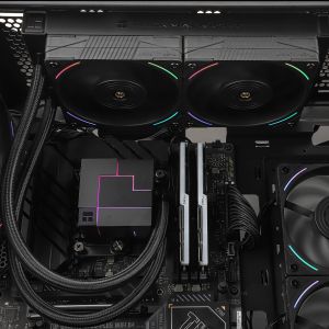 Răcire cu apă Thermalright Miez de răcire cu apă Matrix 240 Black - LGA1851/LGA1700/AM5