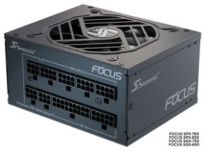 Sursă de alimentare sezonieră PSU SFX/ATX 750W Gold, complet modulară - FOCUS SGX-750 - SSR-750SGX