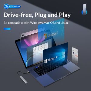 Orico USB3.0/2.0 HUB 4 port, Aluminum - AH-A13-GY