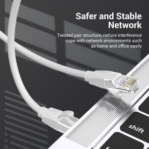 Vention Кабел LAN UTP Cat.6 Patch Cable - 3M Gray - IBEHI
