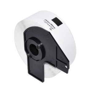 Makki uyumlu etiketler Brother DK-11201 - Rulo Standart Adres Etiketleri, 29mmx90mm, rulo başına 400 etiket, Beyaz Üzerine Siyah - MK-DK-11201