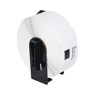 Makki uyumlu etiketler Brother DK-11201 - Rulo Standart Adres Etiketleri, 29mmx90mm, rulo başına 400 etiket, Beyaz Üzerine Siyah - MK-DK-11201
