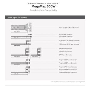 Zalman güç kaynağı PSU MegaMax 600W 80+ ZM600-TXII