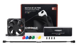 Noctua Fan 80mm NF-A8 PWM chromax.black.swap