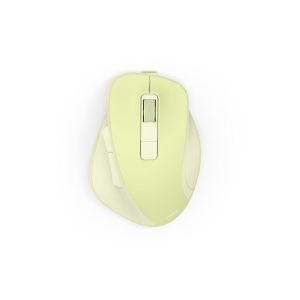 Hama “WM-500” Wireless Mouse, Ergonom., 6 Buttons, W/O Click Noise, Battery, green