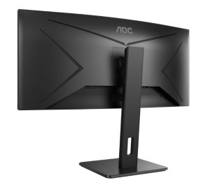 Монитор AOC CU34P2A, 34" Curved 1500R, VA, WLED, 3440x1440@100Hz, 4ms GtG, 1ms MPRT, 300cd m/2, 3000:1, 50M:1 DCR, Adaptive Sync, FlickerFree, Low Blue Light , 3Wx2, Tilt, Height Adjust, Swivel, 2xHDMI, DP, USB hub