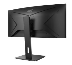 Монитор AOC CU34P2A, 34" Curved 1500R, VA, WLED, 3440x1440@100Hz, 4ms GtG, 1ms MPRT, 300cd m/2, 3000:1, 50M:1 DCR, Adaptive Sync, FlickerFree, Low Blue Light , 3Wx2, Tilt, Height Adjust, Swivel, 2xHDMI, DP, USB hub