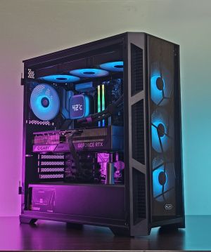 RTX 5090/ Ryzen 7-9800X3D/ RAM 32GB/ SSD 1TB/ Водно/ Windows 11 Pro/ Геймърски компютър Dark Reaper DRBEST1