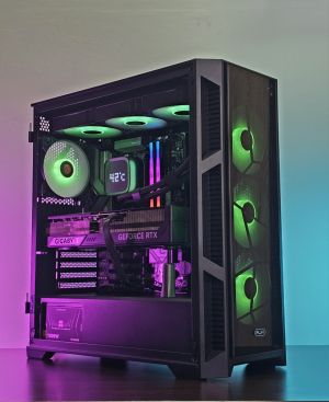RTX 5090/ Ryzen 7-9800X3D/ RAM 32GB/ SSD 1TB/ Водно/ Windows 11 Pro/ Геймърски компютър Dark Reaper DRBEST1